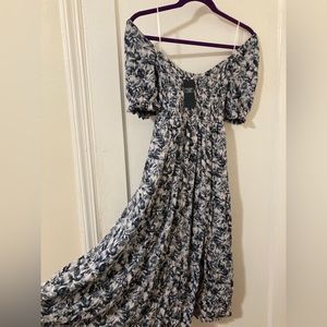 A&F Off the shoulder midi dress
